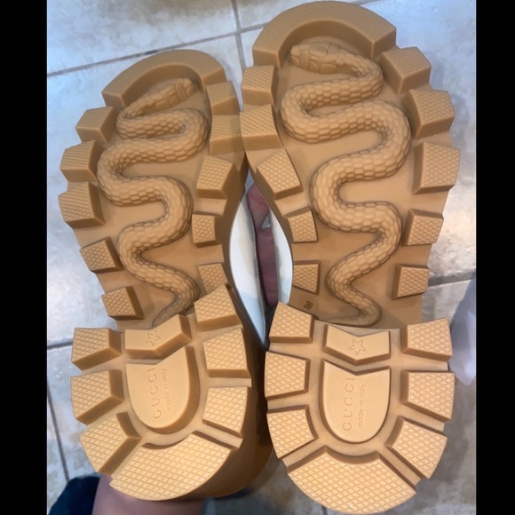 Authentic Gucci Womens GG Ankle Boot Size 39 - Picture 11 of 12